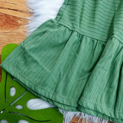  Vestido Midi - Verde Oliva 